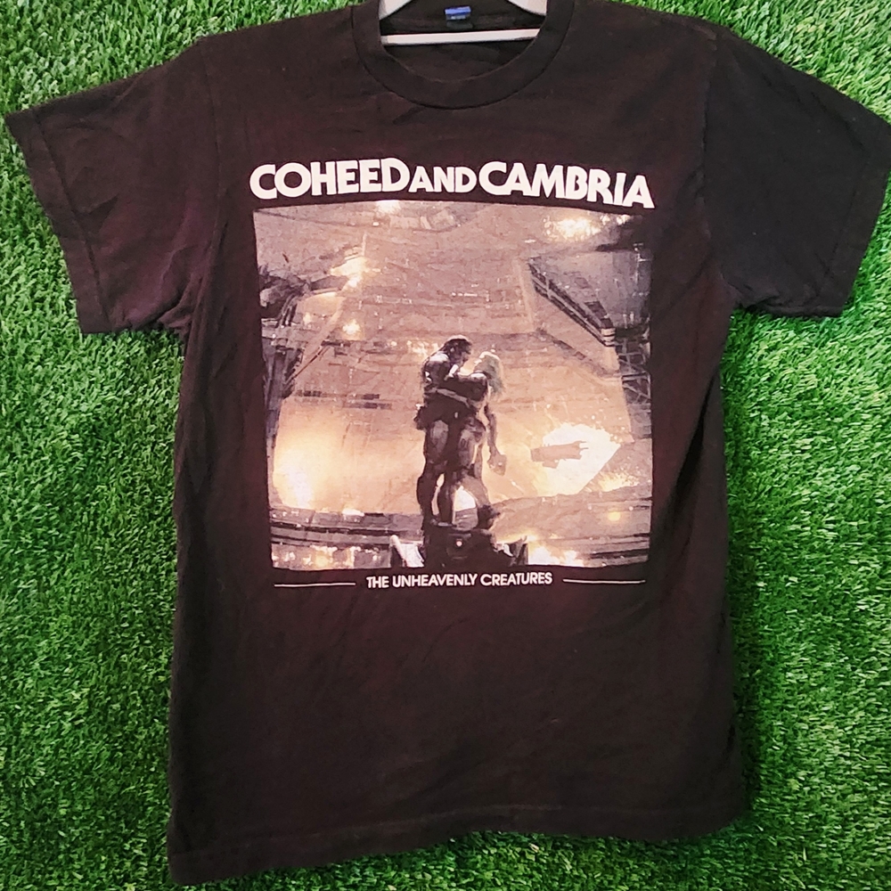Tultex Black Coheed and Cambria Graphic Tee Size S